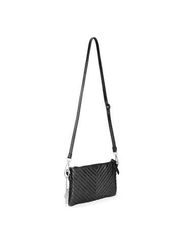 Les Visionnaires Alice Clutch Geldbörse Leder 27 cm black metallic