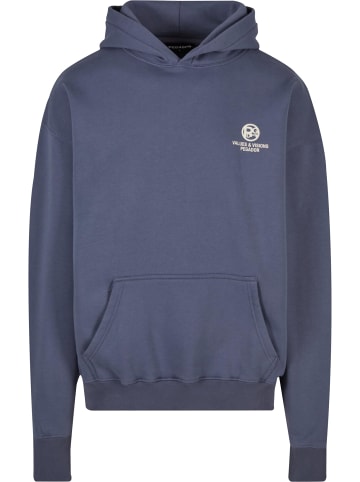 PEGADOR Kapuzenpullover in washed shadow blue