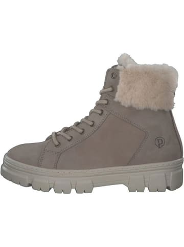 Palado Schnürstiefel Battyna in Beige/Beige