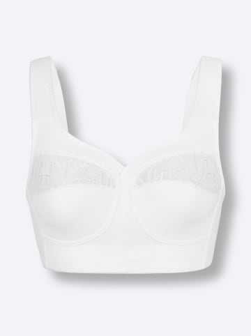 WITT WEIDEN Entlastungs-BH ohne Bügel in weiß