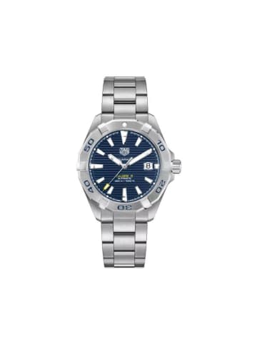 Tag Heuer Aquaracer Uhr silber blau WBD2112.BA0928