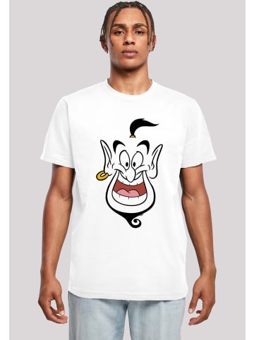 F4NT4STIC T-Shirt Disney Aladdin Genie Face in weiß