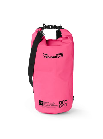 Where Tomorrow PVC dry bag Style 01 20L pink  Rosa