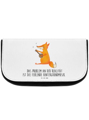 Mr. & Mrs. Panda schminkaufbewahrung Fuchs Gitarre mit Spruch in Weiß