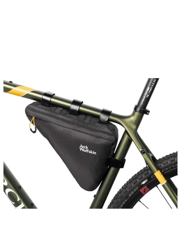 Jack Wolfskin Morobbia Triangle Bag - Rahmentasche (Bikepacking) 27 cm (flash black) in flash black