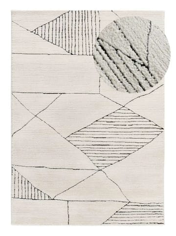 Atticgo Kurzflor-Teppich TURIN in weiß