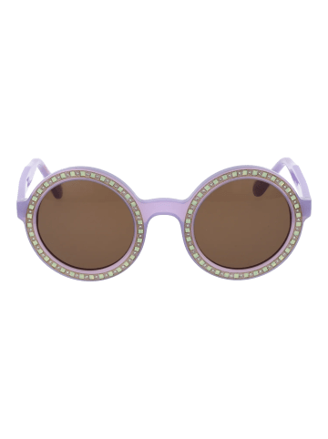 Andy Wolf Unisex Sonnenbrille Rund Lila