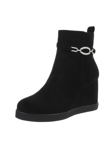 Ital-Design Stiefelette in Schwarz