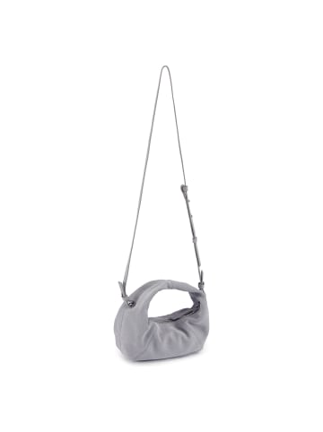 Les Visionnaires Greta Mini Icon Handtasche Leder 23 cm in cloud grey
