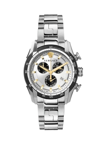 Versace Armbanduhr V-RAY silberfarben in silber