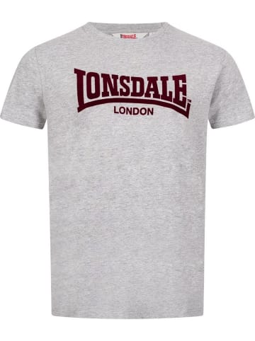 Lonsdale T-Shirt "Ll008 One Tone" in Grau