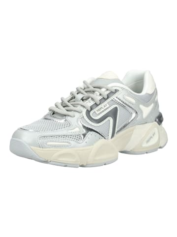 Replay Sneaker in Silber/Weiß