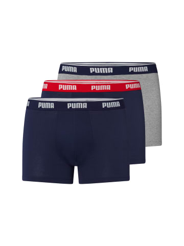 Puma Boxershorts in marine grau - 0005