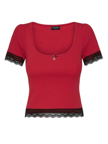 Vive Maria T-Shirt Sweet Cropped Shirt in rot