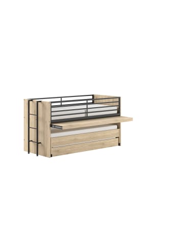 58 aufm Kessel HOCHBETT Kary 219x117x98 aus Holzwerkstoff in Eiche