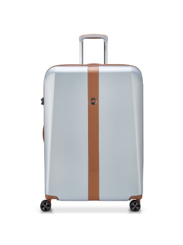 Delsey Promenade Hard 2.0 4-Rollen Trolley 76 cm in silber