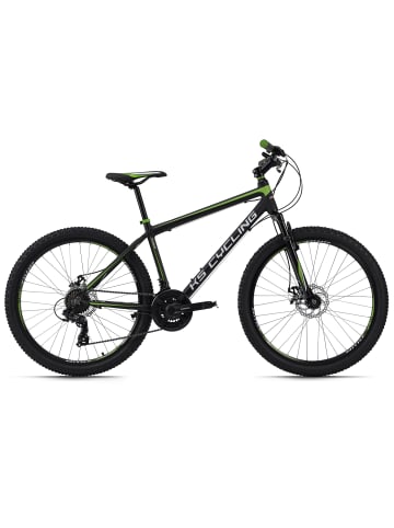 KS CYCLING Mountainbike Hardtail 26'' Xceed in schwarz-grün