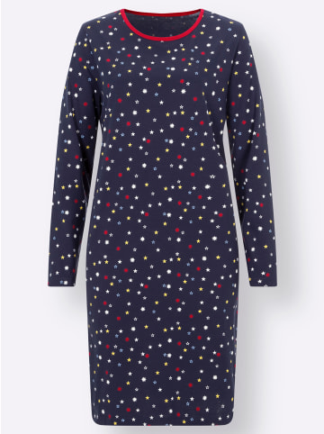 WITT WEIDEN Nachthemd in marine-bedruckt