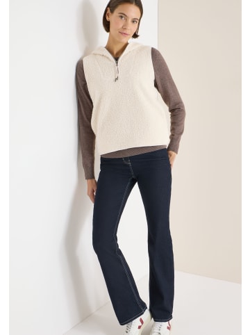 Cecil Bluse mit lässigem Schnitt in Teddy Vanilla White