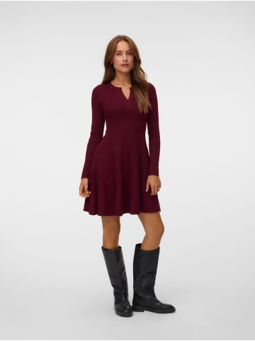 Vero Moda Strickkleid in Windsor Wine