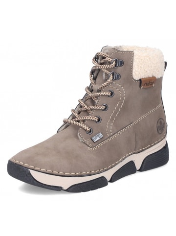 rieker Schnürstiefel in Beige