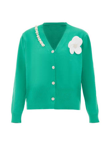 Usha Women Cardigan in Grün