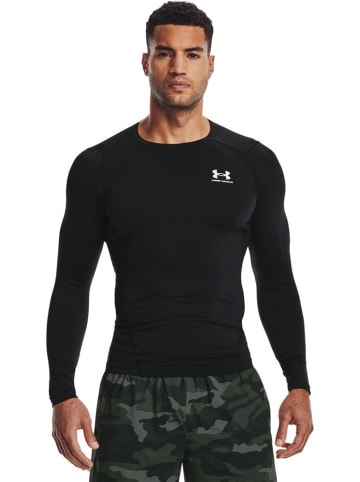 Under Armour Longsleeve "HeatGear Armour Langarm-Oberteil" in Schwarz