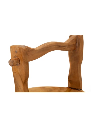 Mauro Ferretti Braune, leere Holztasche 32x25x27 cm