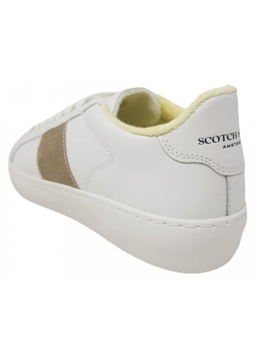 Scotch & Soda Sneaker Plakka in Weiß