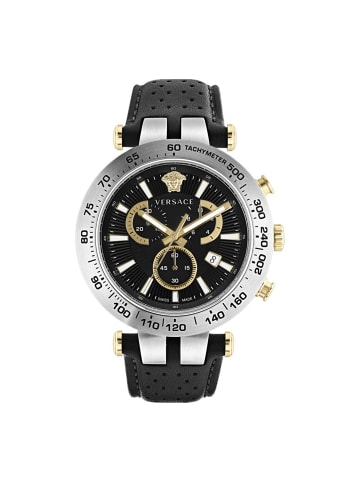 Versace BOLD CHRONO 46 mm - VEJB - SS CASE46 mm - BLACK DIAL46 mm - in schwarz