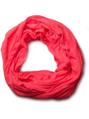 styleBREAKER Jersey Loop Schal in Neonrot