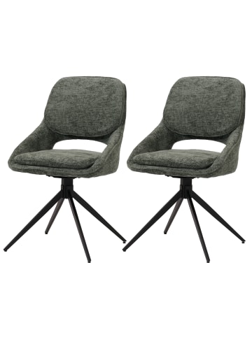MCW 2er-Set Esszimmerstuhl N73, Grün