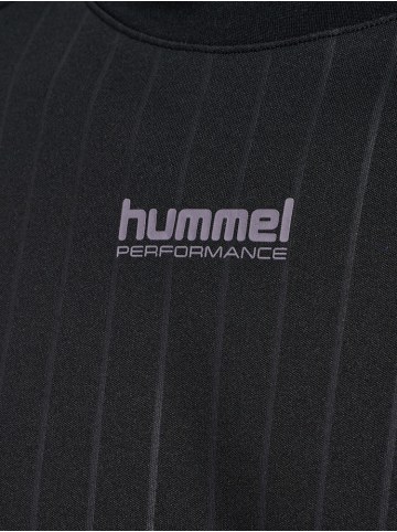 Hummel T-Shirt "Pulse Stripe T-Shirt S/S" in Schwarz