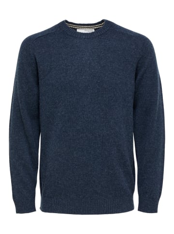 SELECTED HOMME Pullover SLHNEWCOBAN in Blau
