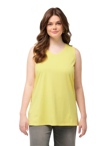 Ulla Popken Shirt in zitronengelb