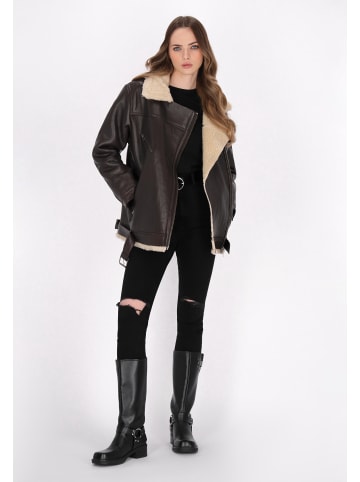 DreiMaster Damen Jacke in Braun