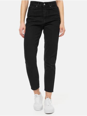 Tazzio Mom Fit Jeans "F129" in Schwarz