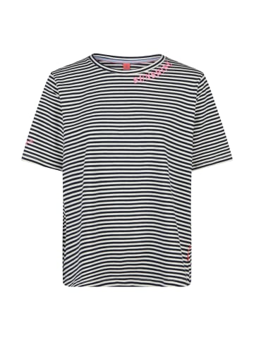 Salzhaut Shirt TESCHI in Navy Offwhite