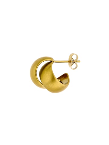 usha WHITE LABEL Women Earrings With Butterfly Clutch in Gold