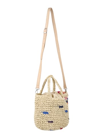 IZIA Women Handbag in Beige