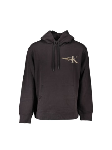 Calvin Klein Schwarz Baumwolle Herren Hoodie