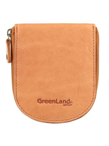 Greenland Nature Nature Geldbörse RFID Leder 10 cm in braun