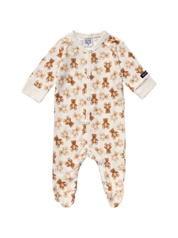 Villervalla Strampler Teddy in weiss