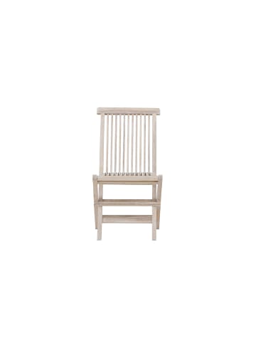 ebuy24 Gartenstuhl Kenya Whitewash 2er Set