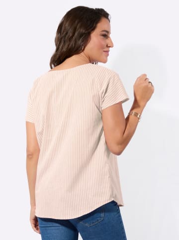WITT WEIDEN Gestreifte Bluse in beige-weiß-gestreift
