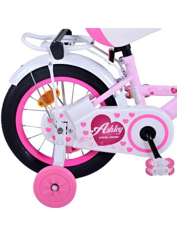 Volare Kinderfahrrad Ashley für Mädchen 14 Zoll Kinderrad in Rosa 3 Jahre