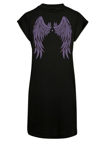 F4NT4STIC T-Shirt Kleid Engel lila türkis in schwarz