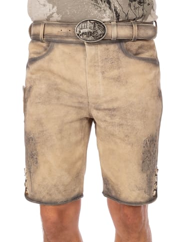 Gwandler Lederhose JONAS-gespeckt in natur