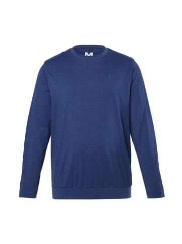 Men Plus Kurzarm T-Shirt in navy