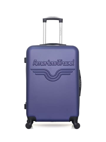 American Travel Mittelgroßer Koffer CHELSEA in Dunkelbau (64L)